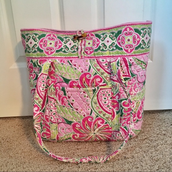 Vera Bradley Large Tote - Picture 3 of 8